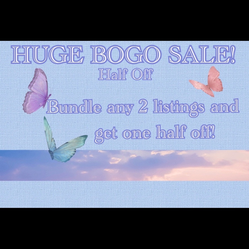BOGO Half Off Sale